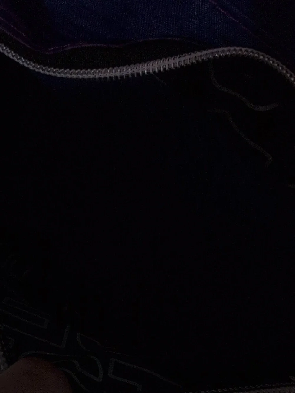 Justice Purple to Blue Ombre Backpack With Rose Gold Accents Vintage